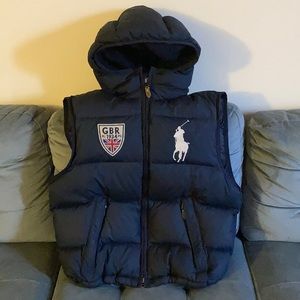 Men’s Polo by Ralph Lauren Vest / size L / Navy Blue